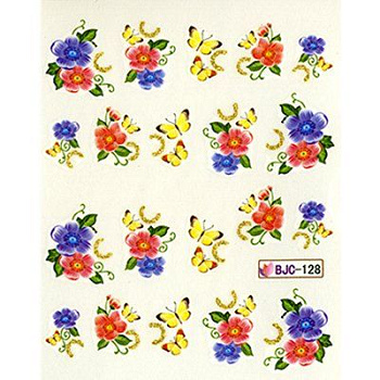 Слайдер-дизайн для ногтей Yoko Y SD-BJC 128