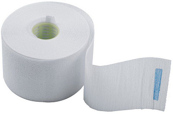 Воротнички бумажные Dewal 01-001, с синей липучкой