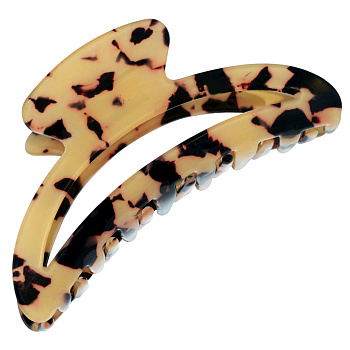 Заколка-краб для волос Weisen WSRJ-839 Черепаховый, средний, 10 см, 1 шт.