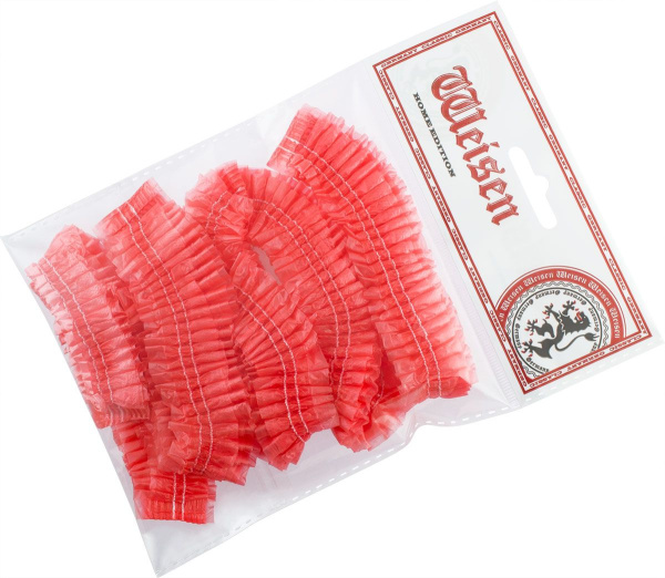 Фото Шапочка для процедур Weisen MDC-199196 одноразовая, коралловая, 5 шт. (Шапочки для душа)