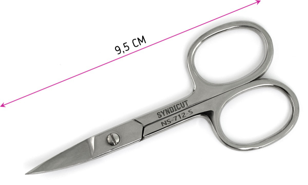 Фото Ножницы для ногтей Metzger NS-712-S (CVD) , блестящие (Ножницы маникюрные)