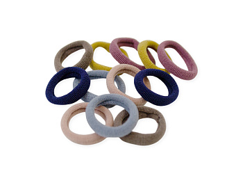 Резинки для волос Weisen WS-2102-10 супер мини, микс, 12 шт.