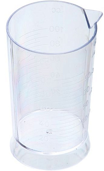 Стакан мерный Dewal T-1251 с носиком, 100 мл