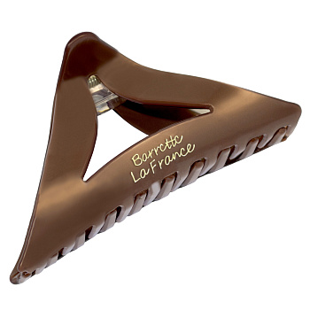 Заколка-краб для волос Weisen WSRJ-881 Мокко, средний, 11 см, 1 шт.