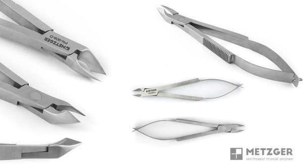 Фото Кусачки для кутикулы Metzger PN-909-D-(6mm)-LJ (Маникюрные кусачки)