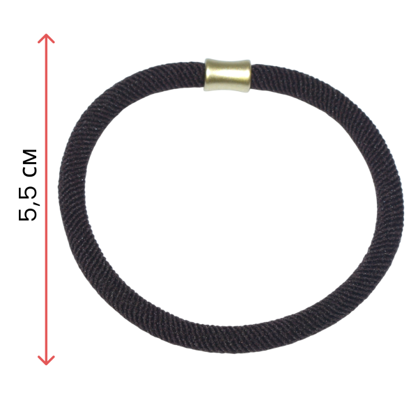 Фото Резинки для волос Weisen WSNA-1217-4 мокко, 2 шт (Резинки)