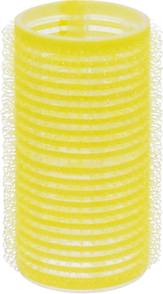 Фото Бигуди-липучки Weisen 199264, 32х63 мм, желтые, 12 шт. (Бигуди-липучки)