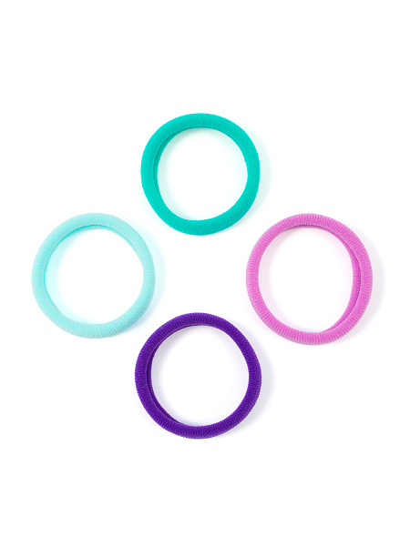 Фото Резинки для волос Weisen WS-2329-1 Pastel Mix midi, мультиколор, 4 шт. (Резинки)