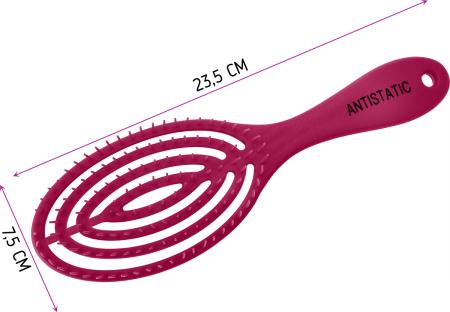 Фото Расческа продувная Weisen WS-2021E красная (Расчёски и щётки)