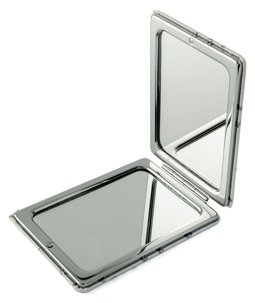 Фото Зеркало компактное Weisen WSPK-140-6 Girls, прямоугольное, 8,5х6,2 см (Зеркала карманные)