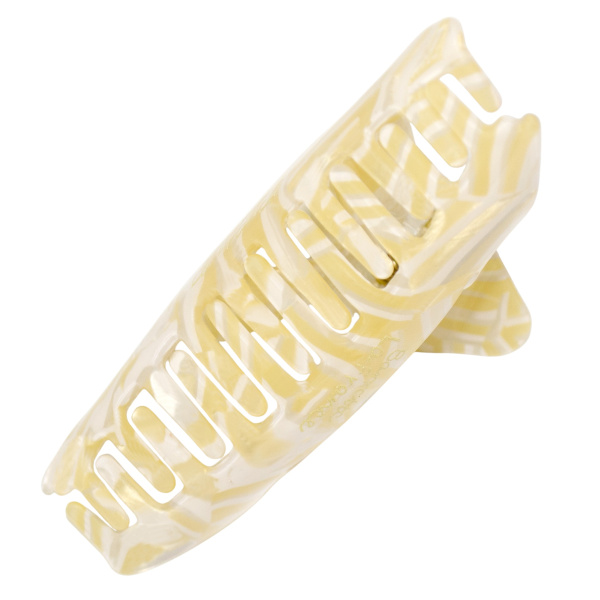 Фото Заколка-краб для волос Weisen WSRJ-881 Бежевый перламутр, средний, 11 см, 1 шт. (Заколки)