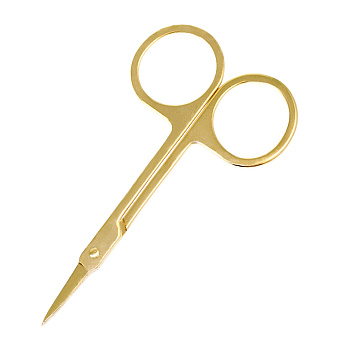 Ножницы для ногтей Weisen WSK-1106 Gold, прямые, 8,8 см