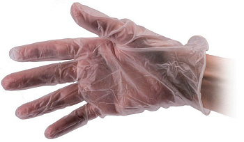Перчатки Dewal MV0003-M винил M, 100 шт.