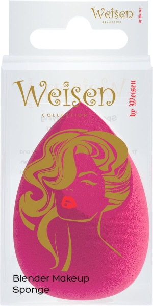 Фото Спонж для макияжа Weisen PN01010 Fuchsia (Профессиональные спонжи)