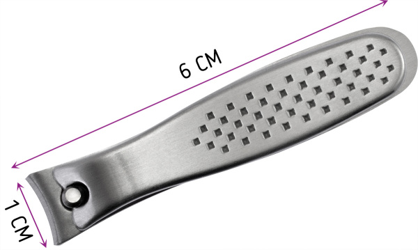 Фото Книпсер для ногтей Weisen RRK-769 матовый, 6 см (Книпсеры для ногтей)