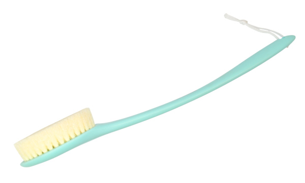 Фото Щетка для тела Weisen PA03020 Mint массажная, овальная, 38 см, мятная (Щётки для тела)