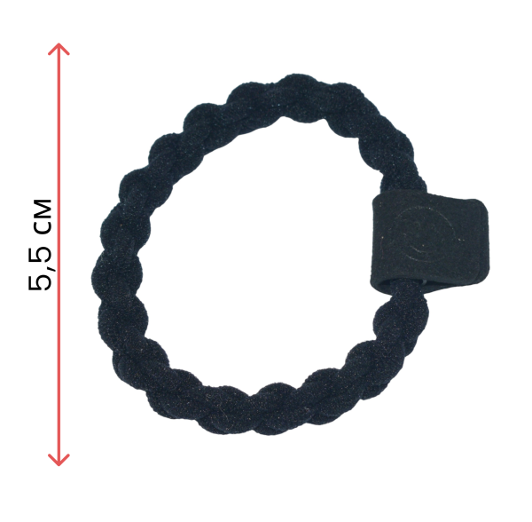 Фото Резинки для волос Weisen WSNA-15 Черные, 2 шт. (Резинки)