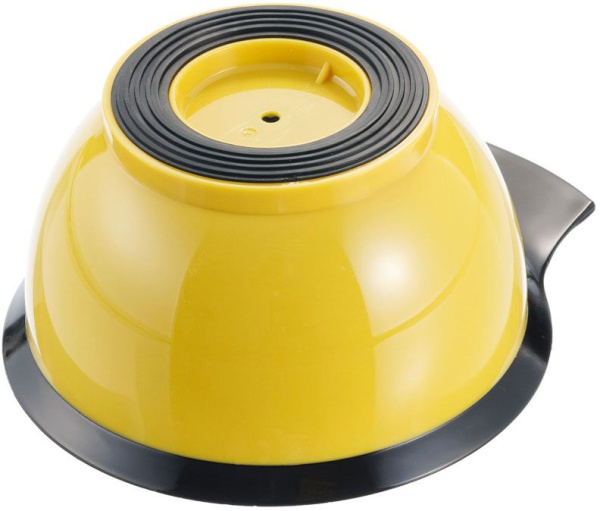 Фото Чаша для краски Dewal T-005mango, с ручкой с прорезиненной вставкой 330 мл (Чаши для окрашивания)