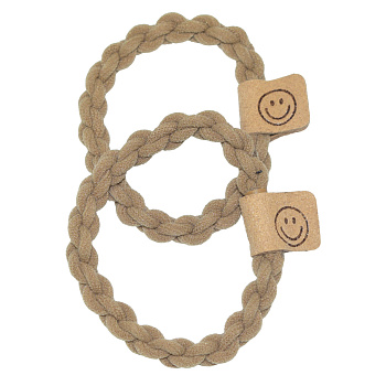 Резинки для волос Weisen WSNA-15 Бежевые, 2 шт.