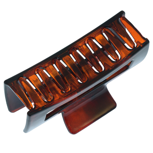 Фото Заколка-краб для волос Weisen WSAN-896 Янтарь глянцевый, 1 шт. (Заколки)