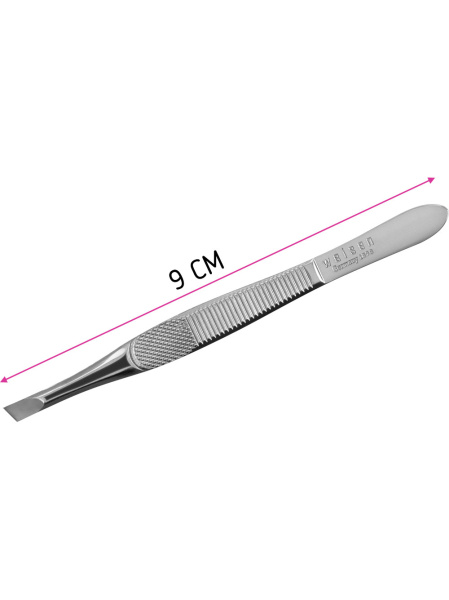 Фото Пинцет Weisen CTW-577 скошенный (Пинцеты для бровей)