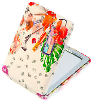 Зеркало компактное Weisen WSPK-130-1 Just beauty, прямоугольное, 8,5х6 см