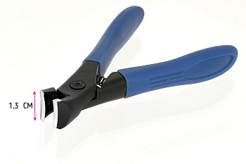 Книпсер для ногтей Weisen NGHZ-004C Blue, 9,5 см, синий