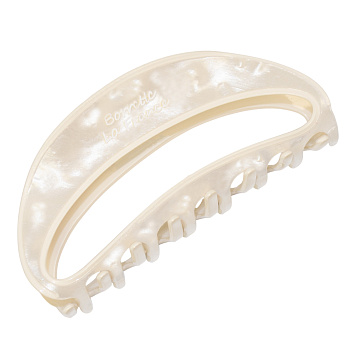 Заколка-краб для волос Weisen WSRJ-893 Белый перламутр, 1 шт.