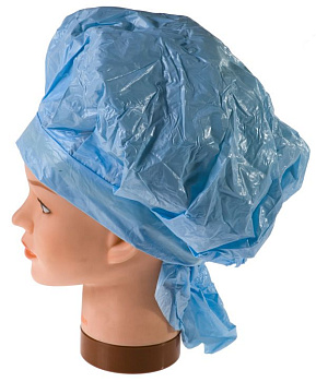 Косынка для химии Eurostil 00966 голубая