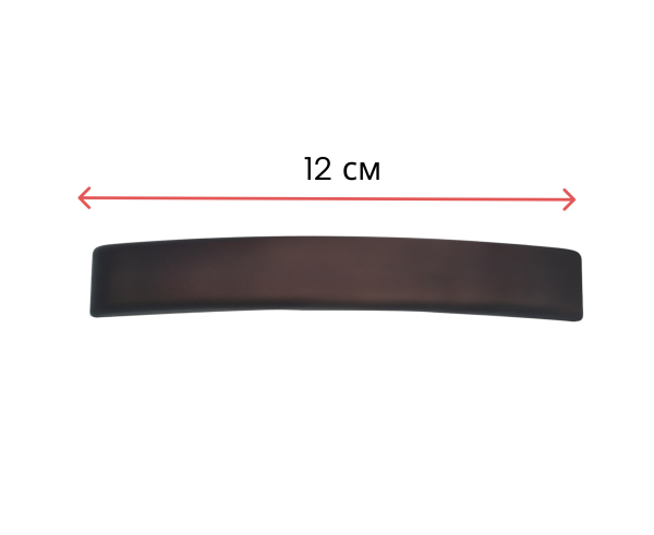 Фото Заколка-автомат для волос Weisen WSA-627-3 матовая, мокко, узкая, 1 шт. (Заколки)