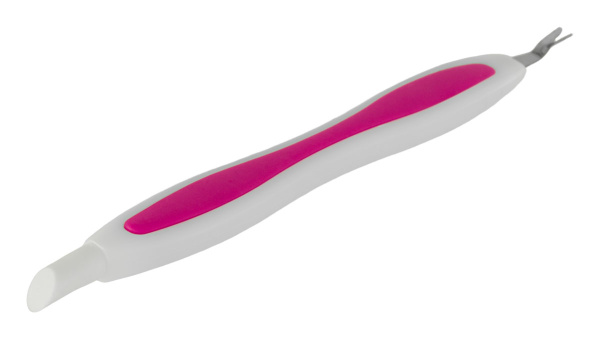 Фото Триммер для удаления кутикулы с пушером Weisen RRK-706 Pink, розовый (Триммеры для кутикул)