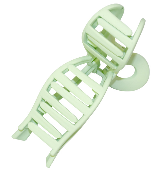 Фото Заколка-краб для волос Weisen WSRS-1105 Салатовый, матовый, 1 шт. (Заколки)