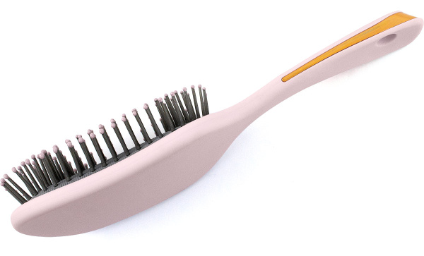 Фото Расческа массажная Weisen RR-5821-1 Pale Rose с пластиковыми штифтами, розовая пудра (Расчёски и щётки)