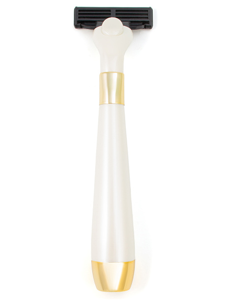 Фото Бритвенный станок Weisen MSS-05 PER/G Pearl/Gold  (Бритвенные наборы с помазком)