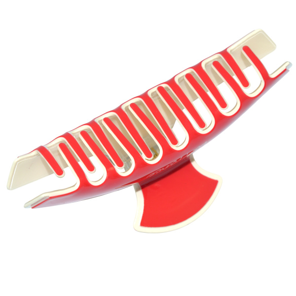 Фото Заколка-краб для волос Weisen WSRJ-884 Красный, средний, 11,5 см, 1 шт. (Заколки)