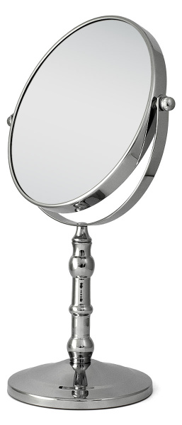 Фото Зеркало Weisen WS-C72 настольное, 5X-увеличение, d 17 см, h 31,5 см (Зеркала настольные)
