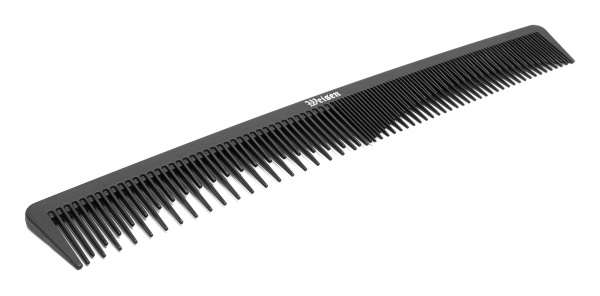 Фото Гребень Weisen CB9129 универсальный комбинированный, карбоновый, 22,2 см (Гребни)