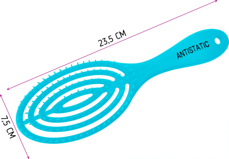 Фото Расческа продувная Weisen WS-2021E голубая (Расчёски и щётки)