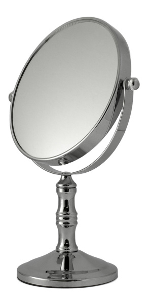 Фото Зеркало Weisen WS-C2215 настольное, 2Х-увеличение, d 15 см, h 26,5 см (Зеркала настольные)