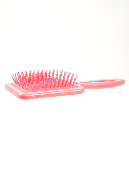 Фото Расческа для волос Weisen WS-2022-2 массжная, квадратная, темно-розовый/лаванда, 23,5 см (Расчёски и щётки)