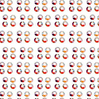 Стразы для дизайна ногтей Yoko Y STR 001AB-4, стекло