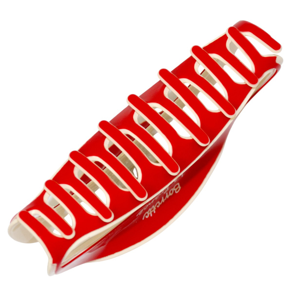 Фото Заколка-краб для волос Weisen WSRJ-893 Красный глянец, 1 шт. (Заколки)