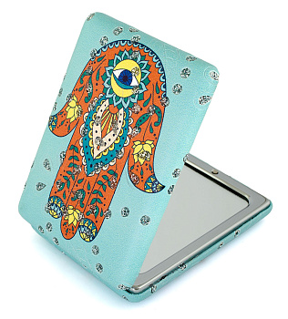 Зеркало компактное Weisen WSPK-131-3 Судьба, прямоугольное, 8,5х6,2 см